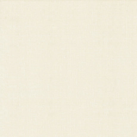 Woven Linen Cloud Wallpaper by Antonina Vella - AB1801 - Warm White Linen Yarn Basketweave Non Woven Sidewall