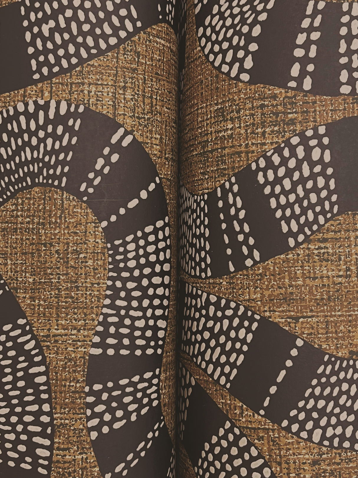 Ophidia Brown by Antonina Vella Novelty Wallpaper – York Designer Series AB3001