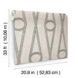 Henlein Putty by Antonina Vella Sculptured Ogee Wallpaper – York Designer Series AB3011