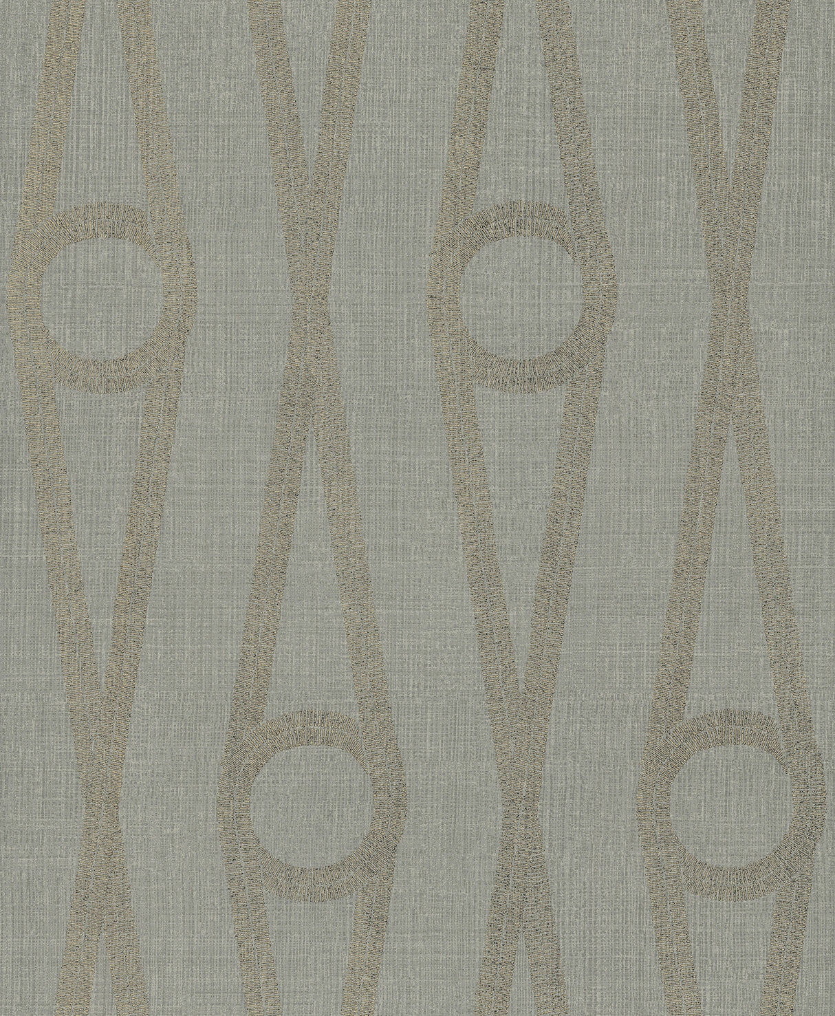 Antonina Vella Henlein Grey Wallpaper AB3013 ogee pattern