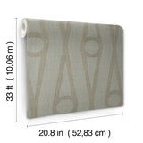 Henlein Grey by Antonina Vella Wallpaper – York Designer Series AB3013