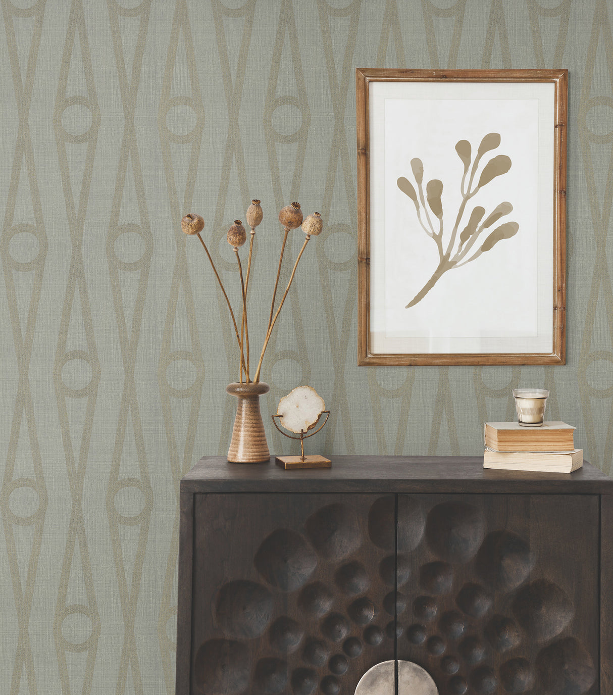 Henlein Grey by Antonina Vella Wallpaper – York Designer Series AB3013
