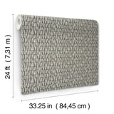 Thatched Black by Antonina Vella Sisal Grasscloth Wallpaper – York Designer Series AB3042
