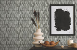 Thatched Black by Antonina Vella Sisal Grasscloth Wallpaper – York Designer Series AB3042
