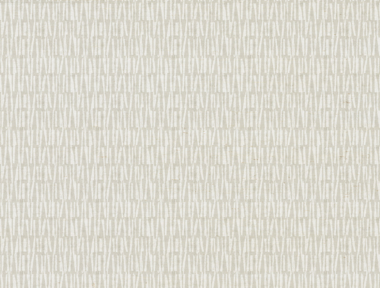 Antonina Vella Thatched Grey sisal grasscloth wallpaper AB3043 sample swatch