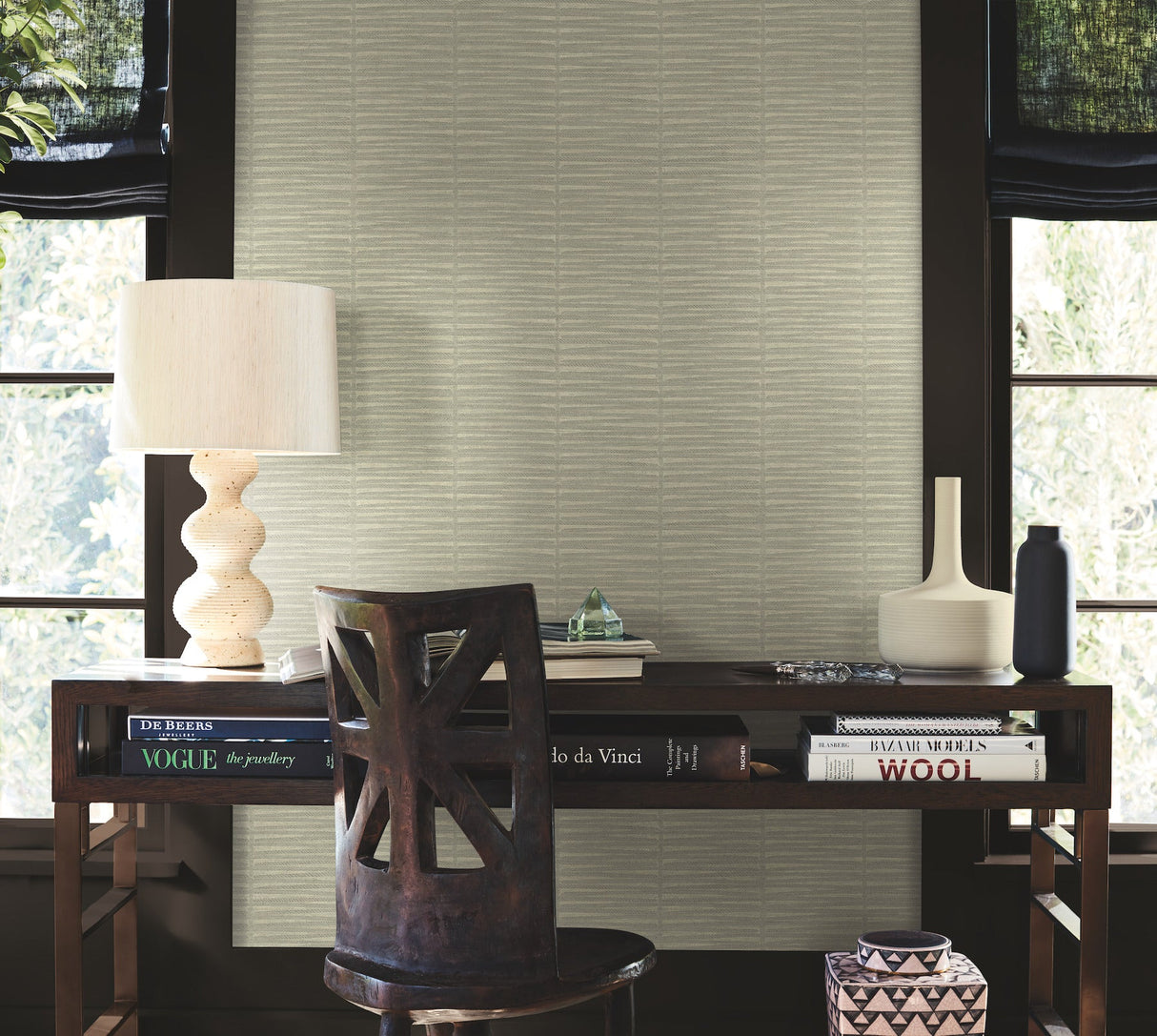 Iringa Linen by Antonina Vella Non Woven Wallpaper – York Designer Series AB3053