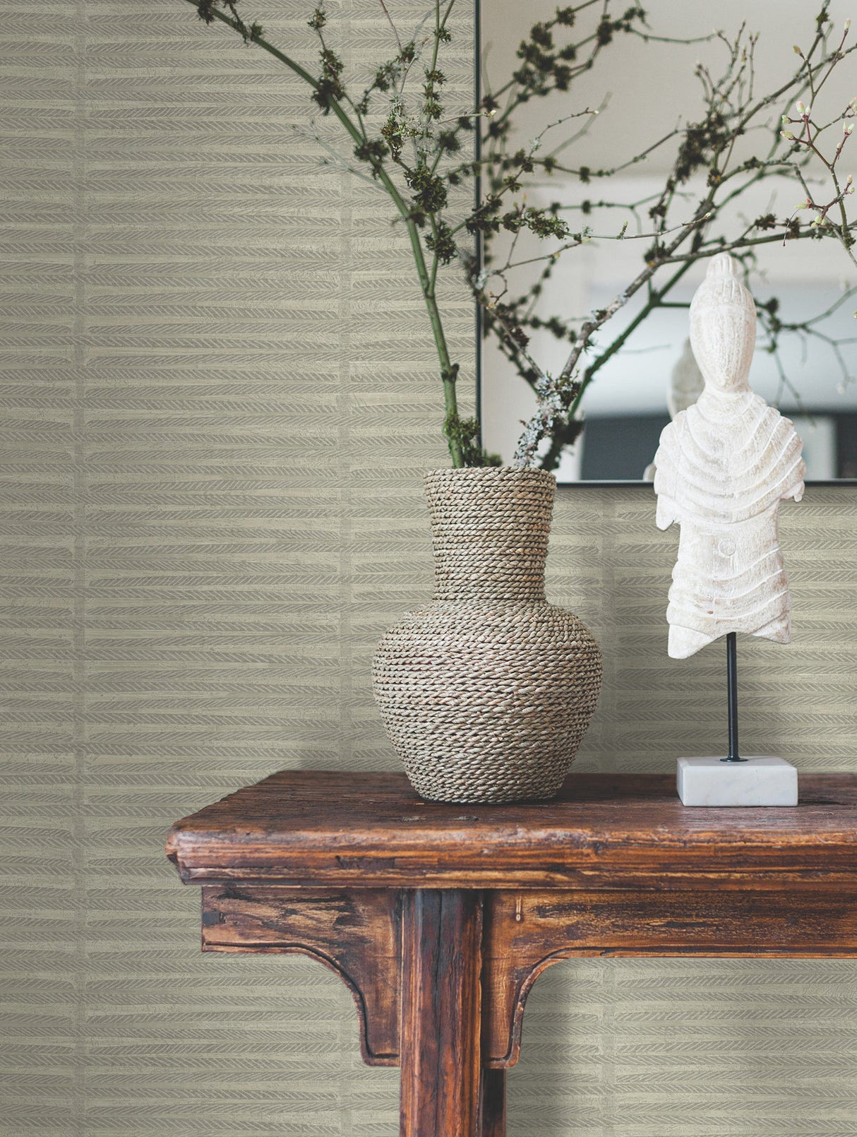 Iringa Linen by Antonina Vella Non Woven Wallpaper – York Designer Series AB3053