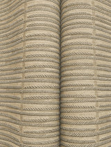 Iringa Mocha by Antonina Vella Textured Woven Stripe Wallpaper – York Designer Series AB3055