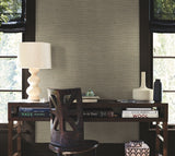 Iringa Mocha by Antonina Vella Textured Woven Stripe Wallpaper – York Designer Series AB3055