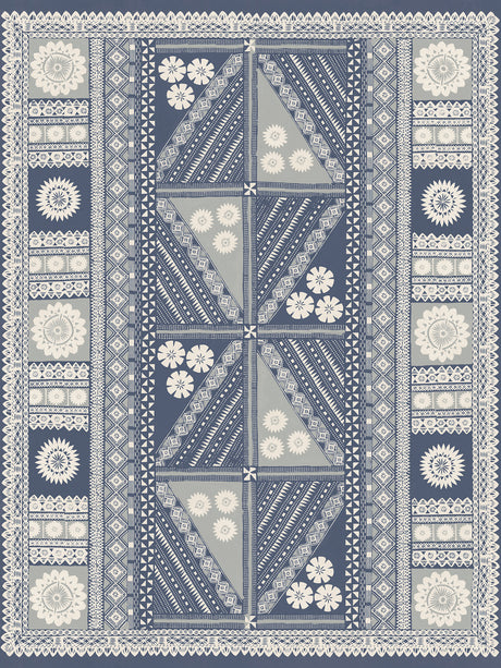 Tapa Indigo Wall Mural AB3058M by Antonina Vella