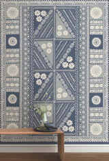 Tapa Indigo by Antonina Vella Wall Mural – York Designer Series AB3058M
