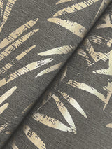 Allerton Bamboo Black by Antonina Vella Botanical Wallpaper - York Designer Series AB3061-Sample