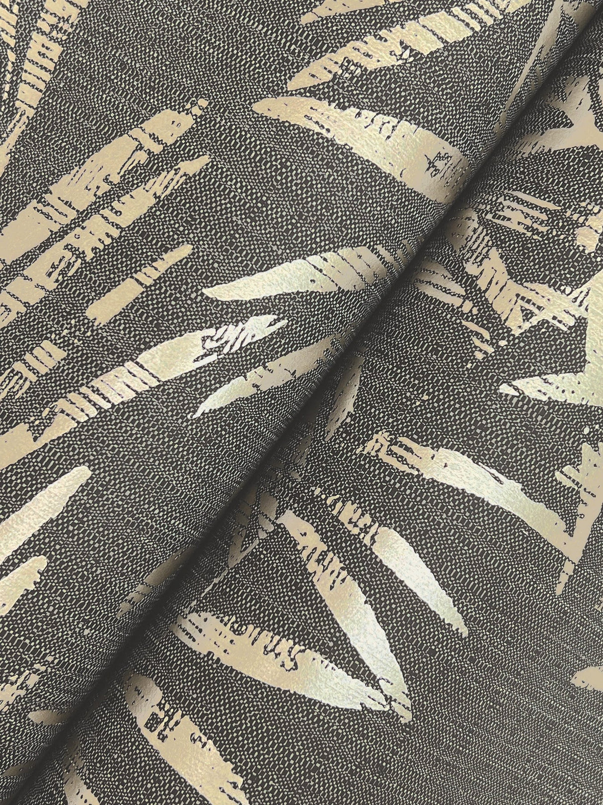 Allerton Bamboo Black by Antonina Vella Wallpaper- York Designer Series AB3061