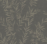 Allerton Bamboo Black by Antonina Vella Botanical Wallpaper - York Designer Series AB3061-Sample