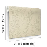 Allerton Bamboo Linen by Antonina Vella Botanical Wallpaper – York Designer Series AB3063
