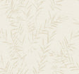 AB3065 Allerton Bamboo Alabaster non woven wallpaper roll, 27 in x 27 ft