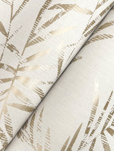 Allerton Bamboo Alabaster by Antonina Vella Botanical Unpasted Non Woven Wallpaper, 27 in x 27 ft - York Designer Series AB3065-Sample