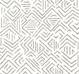Sirih Black geometric wallpaper by Antonina Vella, 27 in x 27 ft roll – AB3081