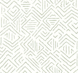 Sirih Sage Wallpaper by Antonina Vella, 27 in x 27 ft roll