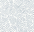 Sirih Navy geometric wallpaper by Antonina Vella – 27 in x 27 ft roll