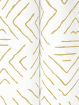 Sirih Ochre by Antonina Vella Geometric Wallpaper – York Designer Series AB3084