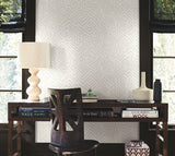 Sirih Beige by Antonina Vella Geometric Non Woven Wallpaper – York Designer Series AB3085