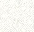 Sirih Beige geometric non woven wallpaper roll AB3085 by Antonina Vella
