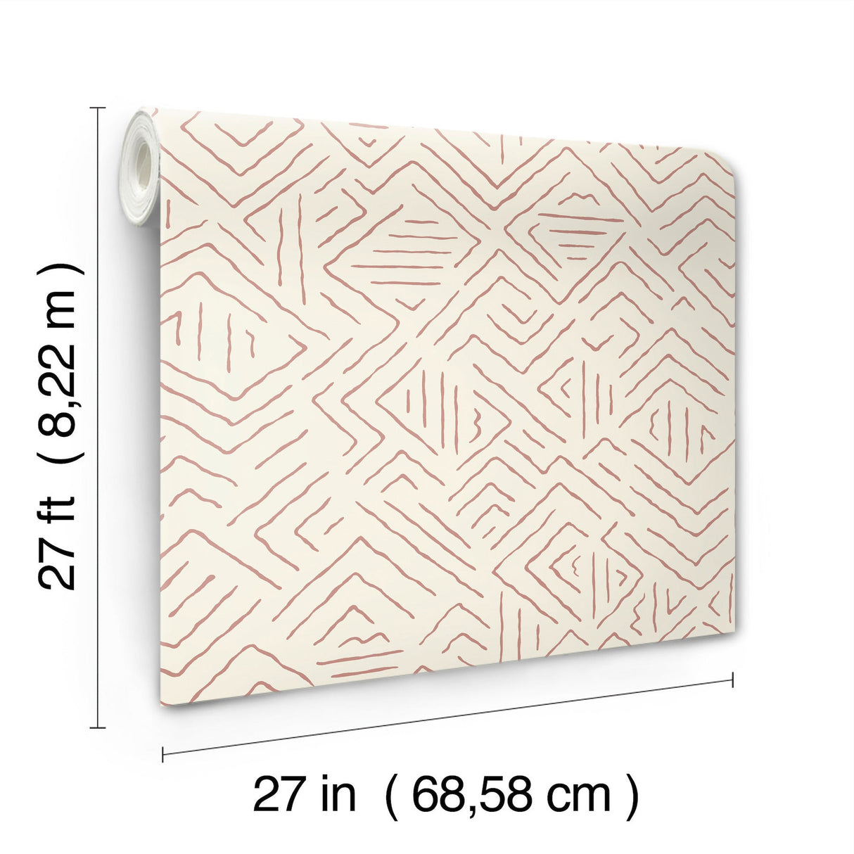 Sirih Sedona by Antonina Vella Geometric Wallpaper – York Designer Series AB3086
