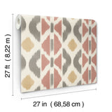 Patan Sedona by Antonina Vella Ikat Geometric Wallpaper – York Designer Series AB3096