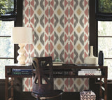 Patan Sedona by Antonina Vella Ikat Geometric Wallpaper – York Designer Series AB3096