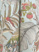 Heronwood Sky Blue by Antonina Vella Animals & Insects Wallpaper – York Designer Series AB3102