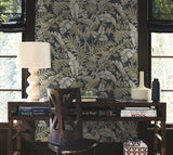 Heronwood Black by Antonina Vella Wallpaper – York Designer Series AB3104