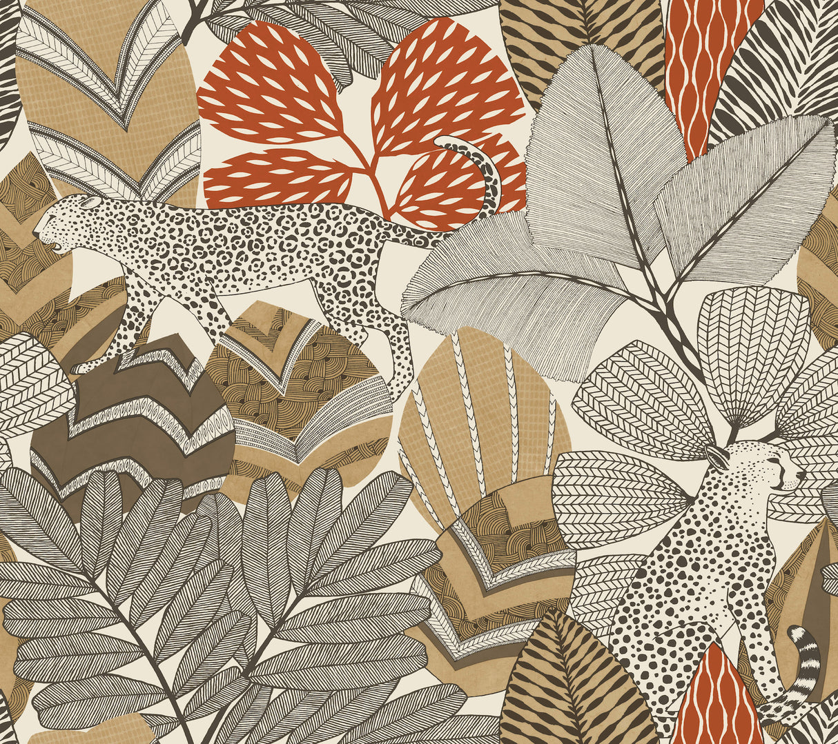 Namiri Ochre Wallpaper – Antonina Vella AB3111