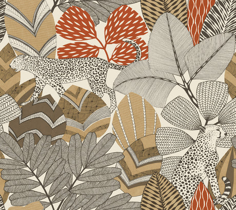 Namiri Ochre Wallpaper – Antonina Vella AB3111