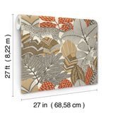 Namiri Ochre by Antonina Vella Tropical Wallpaper – York Designer Series AB3111