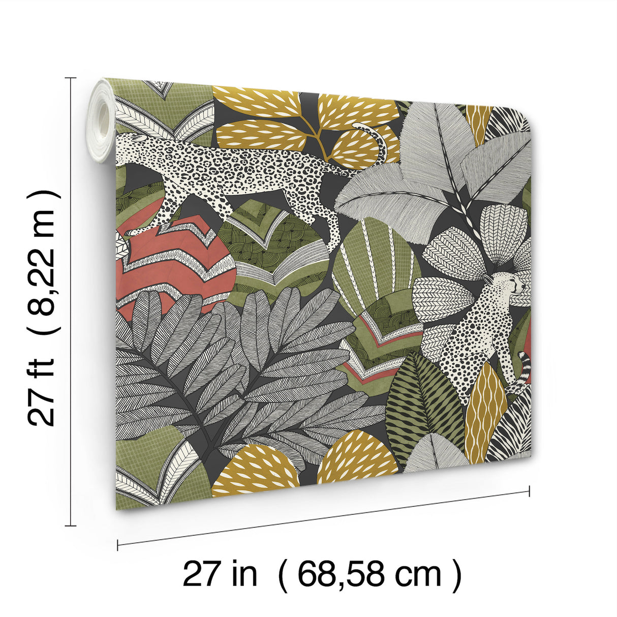 Namiri Black by Antonina Vella Wallpaper – York Designer Series AB3112