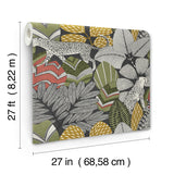 Namiri Black by Antonina Vella Wallpaper – York Designer Series AB3112