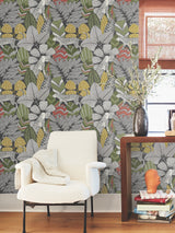 Namiri Black by Antonina Vella Wallpaper – York Designer Series AB3112