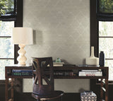Tonga Putty by Antonina Vella Trellis & Lattice Grasscloth Wallpaper – AB3122