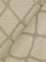 Tonga Taupe by Antonina Vella Trellis Grasscloth Wallpaper – York Designer Series AB3123