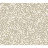 Rowan Neutral Botanical Non Woven Wallpaper with Leaf and Berry Motif - York AC9136
