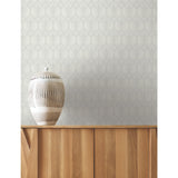 Craftsman Grey Geometric Non Woven Wallpaper - York AC9181