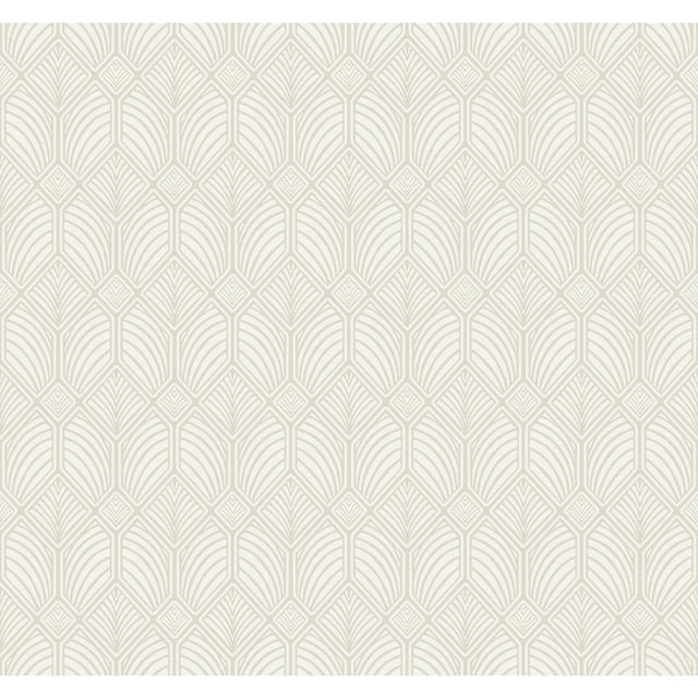 Craftsman Light Beige Geometric Non Woven Wallpaper - York AC9182
