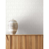 Craftsman Pearl Geometric Non Woven Wallpaper - York AC9183