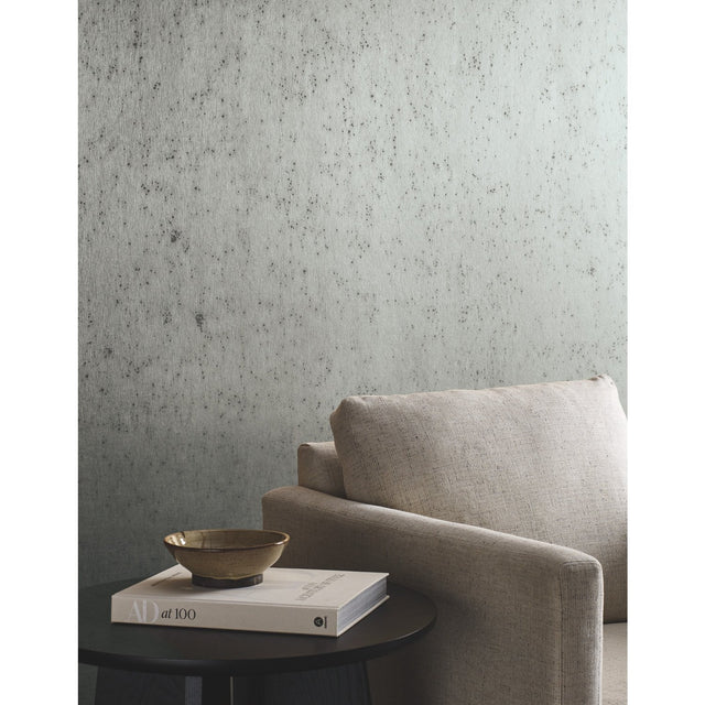 Burnished Patina White Silver Textured Metallic Wallpaper - York AC9211