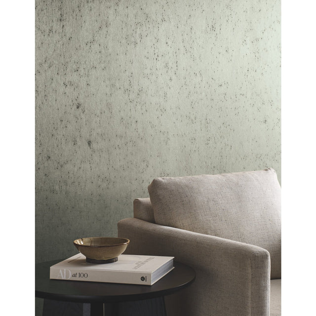 Burnished Patina Silver Wallpaper with Textured Metallic Patina - York AC9212