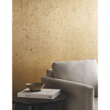 Burnished Patina Beige Metallic Wallpaper with Aged Metallic Texture - York AC9214