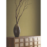 Burnished Patina Beige Metallic Wallpaper with Aged Metallic Texture - York AC9214