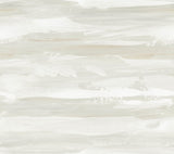 On The Horizon Neutral Wallpaper with Modern Stripes Textured Non Woven - York AG2012