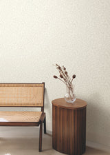 Nebulous Cloud Dove Grey Wallpaper with Modern Geometric Motif - York AG2024